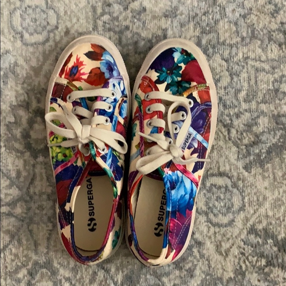 Superga Floral Sneakers